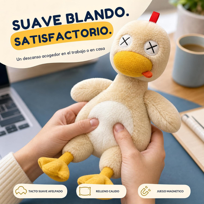 Peluche de Pato Magnetico Antiestrés