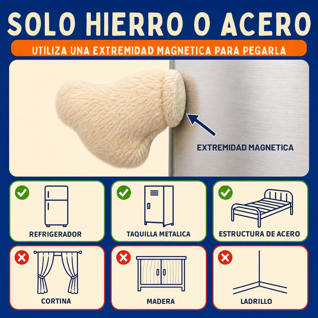 Peluche de Pato Magnetico Antiestrés